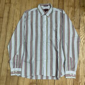 Marc Daniels Single needle Large‎ 16-16-1/2 Long Sleeve Button Down Shirt